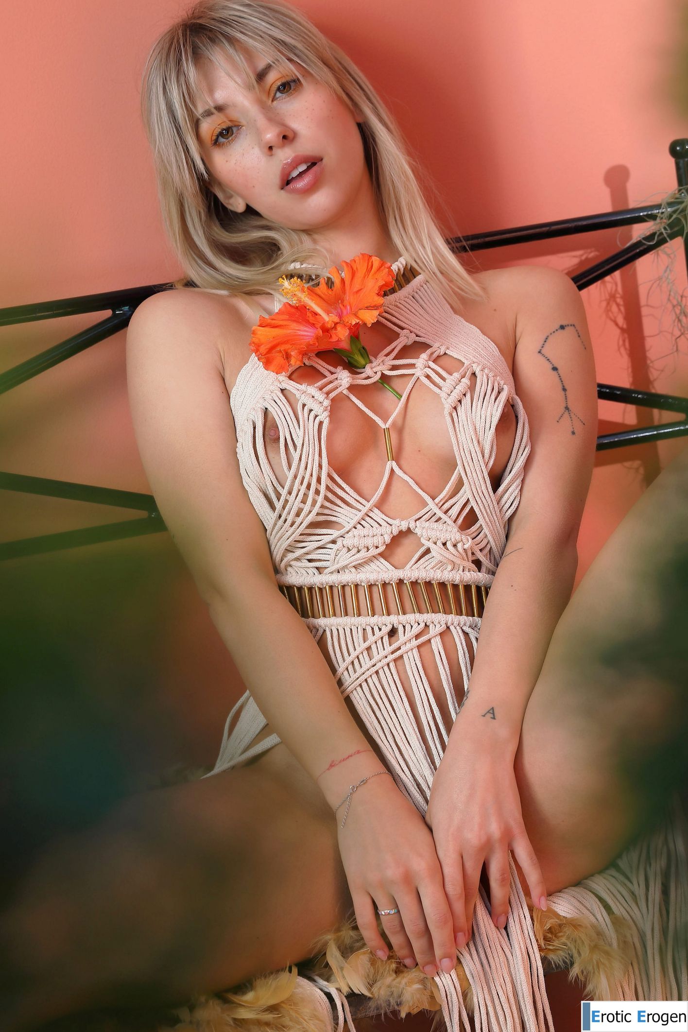 Avery in Flowers With Power. Picture 17